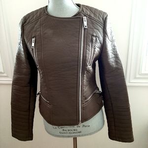 Forever 21 Trendy Leather Jacket